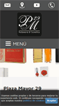 Mobile Screenshot of plazamayor29.com