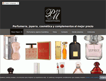 Tablet Screenshot of plazamayor29.com